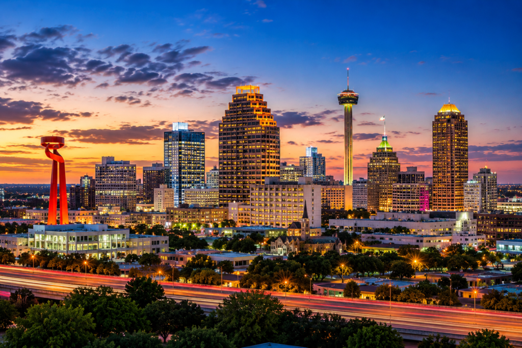 san antonio skyline